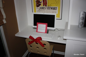 Christmas computer.